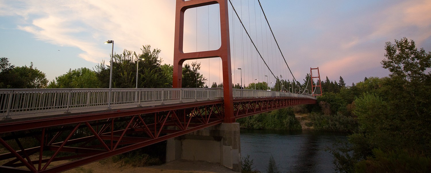 Bridge at Cal State Sacramento